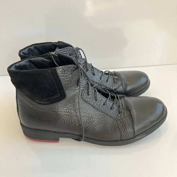 Sigotto Uomo Premium Leather Classic Men’s Boots Size US 8 - Picture 5 of 14